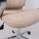 Кресло поворотное KING A, ECO, бежевый